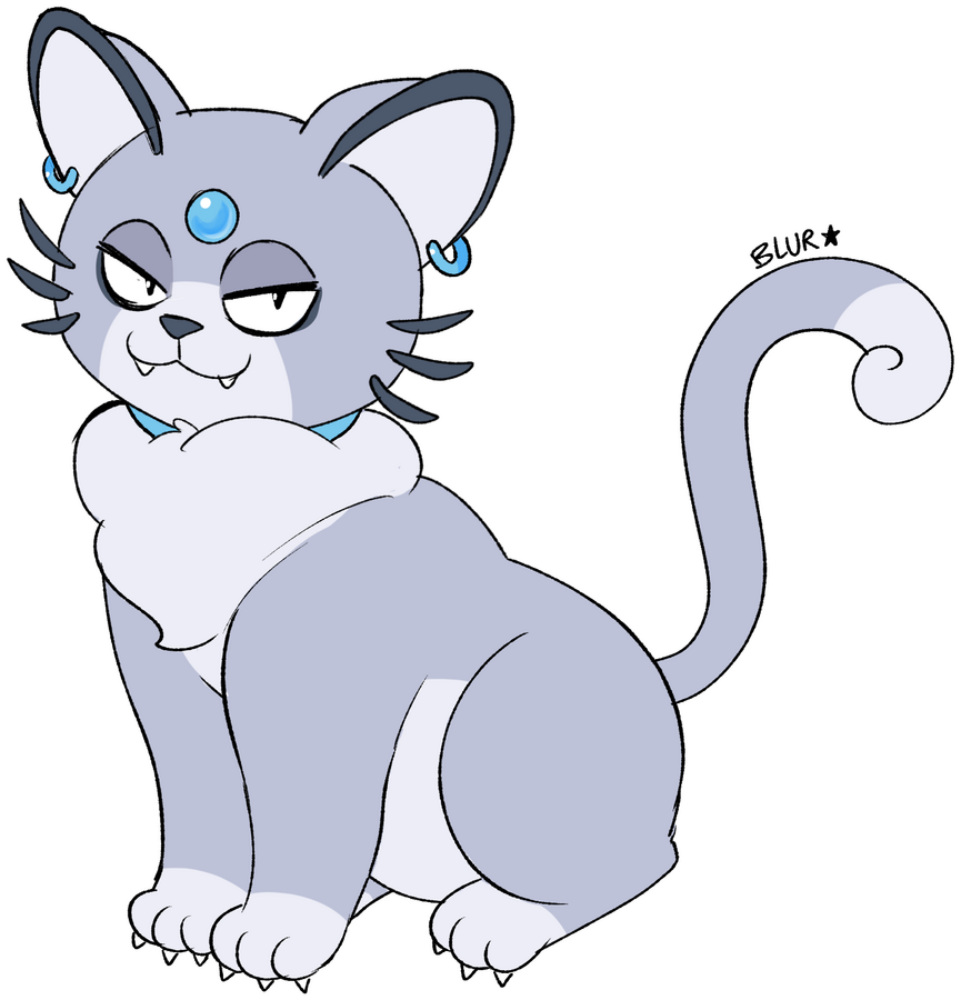 Sapphire (She/Her) Alolan persian